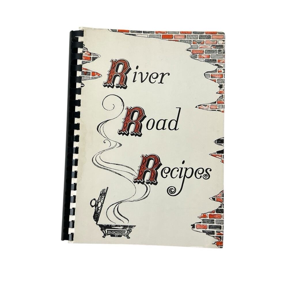 Cookbook River Road Junior League Baton Rouge Louisiana Recipes 1973 Meals Bake